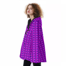 Load image into Gallery viewer, All-Over Print Women&#39;s Hooded Flared Coat
