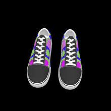 Load image into Gallery viewer, All-Over Print Kid&#39;s Leather stitching canvas shoes
