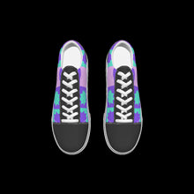 Load image into Gallery viewer, All-Over Print Kid&#39;s Leather stitching canvas shoes

