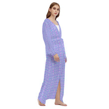 Load image into Gallery viewer, All-Over Print Women&#39;s Beach Long Coat
