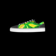 Load image into Gallery viewer, All-Over Print Kid&#39;s Leather stitching canvas shoes
