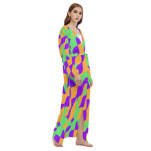 Load image into Gallery viewer, All-Over Print Women&#39;s Beach Long Coat
