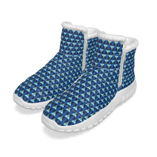 Load image into Gallery viewer, All-Over Print Men&#39;s Zip-up Snow Boots
