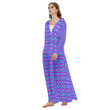 Load image into Gallery viewer, All-Over Print Women&#39;s Beach Long Coat
