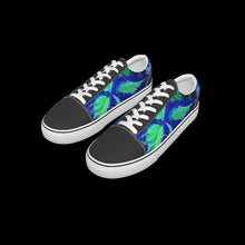 Load image into Gallery viewer, All-Over Print Kid&#39;s Leather stitching canvas shoes
