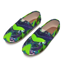 Load image into Gallery viewer, All-Over Print Women&#39;s Canvas Fisherman Shoes
