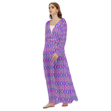 Load image into Gallery viewer, All-Over Print Women&#39;s Beach Long Coat
