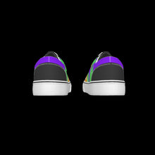 Load image into Gallery viewer, All-Over Print Kid&#39;s Leather stitching canvas shoes
