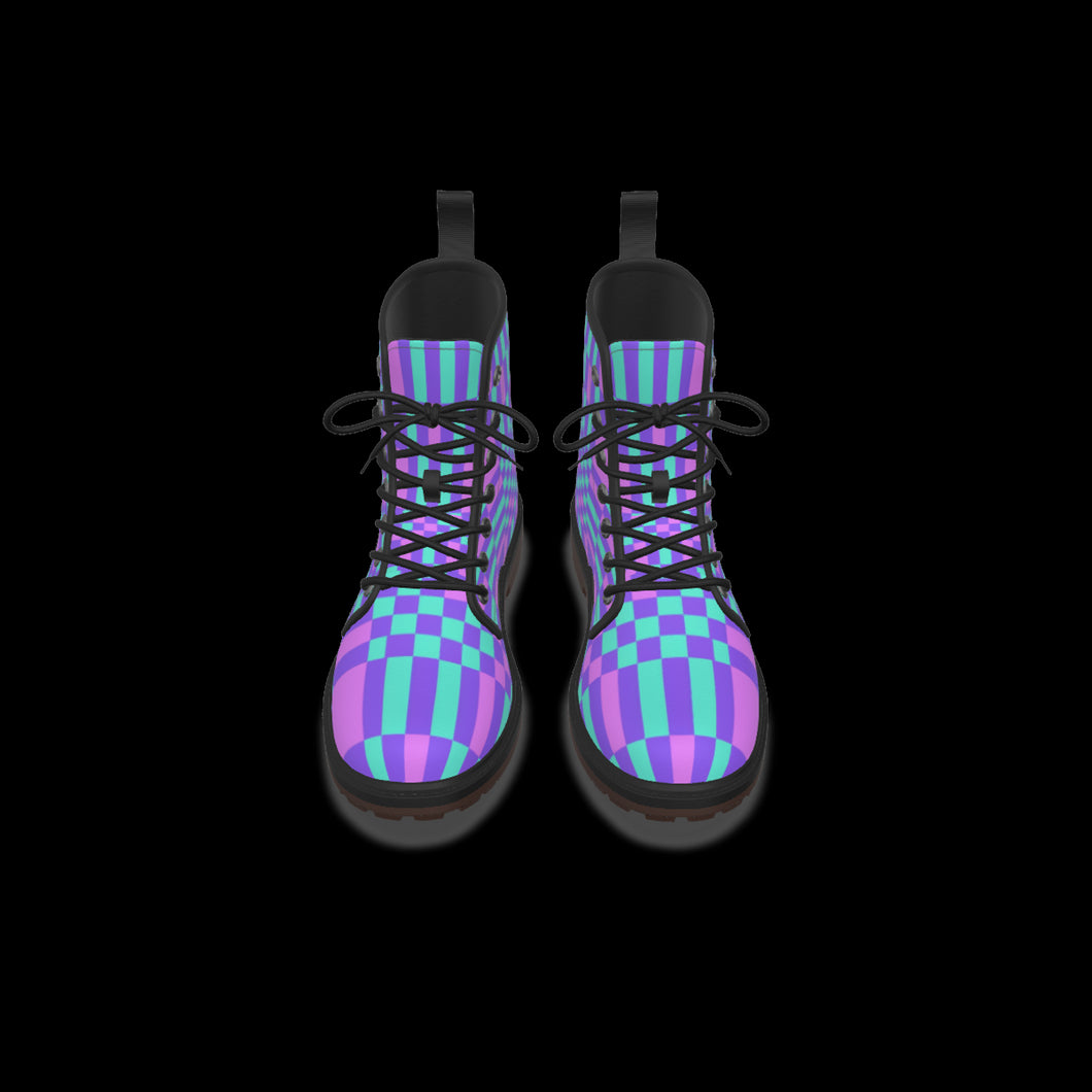 Women's Short Boot with Back Pull Loop