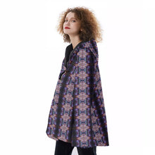 Load image into Gallery viewer, All-Over Print Women&#39;s Hooded Flared Coat
