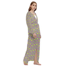 Load image into Gallery viewer, All-Over Print Women&#39;s Beach Long Coat
