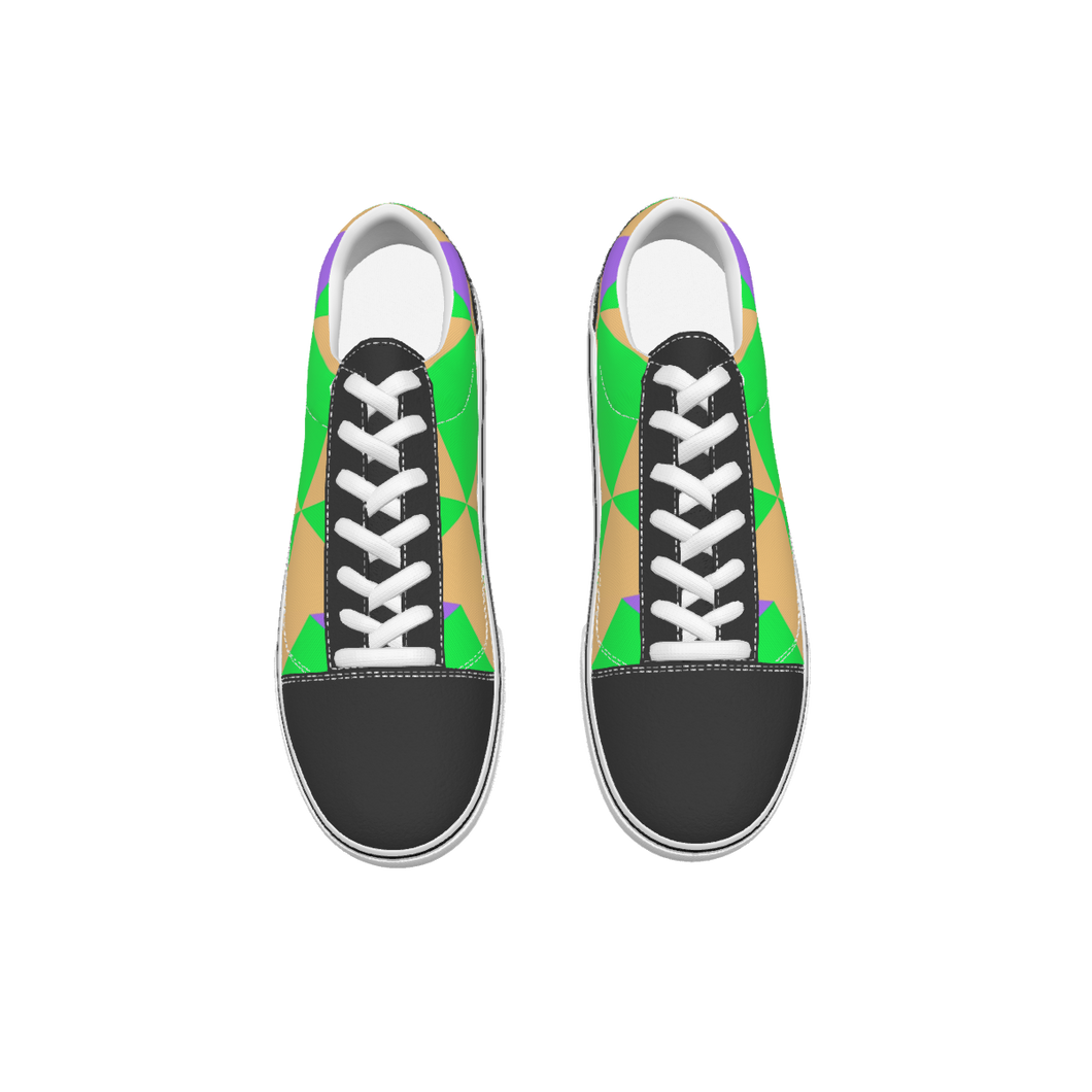 Men's Canvas and Leather Casual Shoe