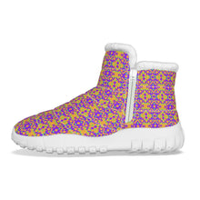 Load image into Gallery viewer, All-Over Print Men&#39;s Zip-up Snow Boots
