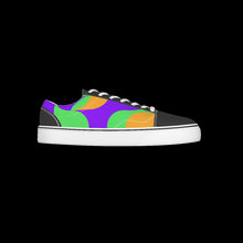 Load image into Gallery viewer, All-Over Print Kid&#39;s Leather stitching canvas shoes
