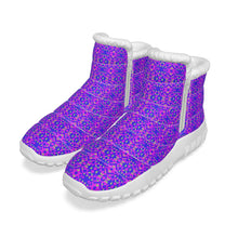 Load image into Gallery viewer, All-Over Print Women&#39;s Zip-up Snow Boots
