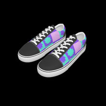 Load image into Gallery viewer, All-Over Print Kid&#39;s Leather stitching canvas shoes
