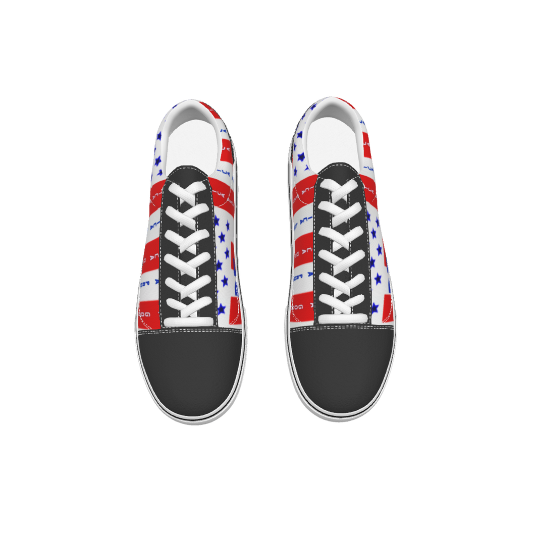 Men's Canvas and Leather Casual Shoe
