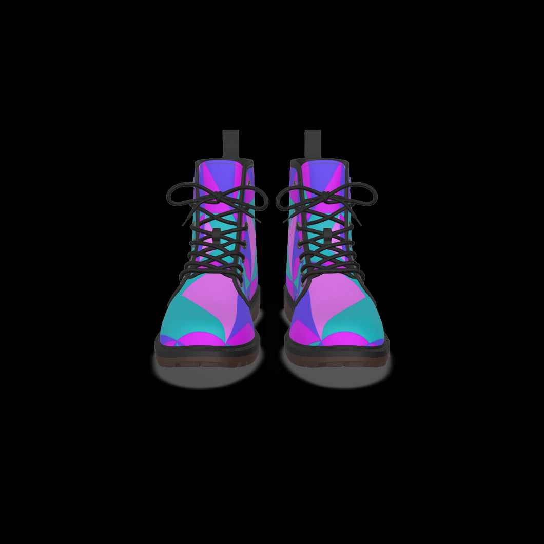 Women's Short Boot with Back Pull Loop