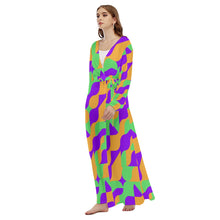 Load image into Gallery viewer, All-Over Print Women&#39;s Beach Long Coat
