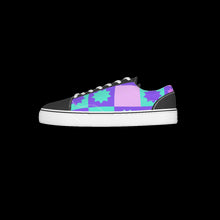 Load image into Gallery viewer, All-Over Print Kid&#39;s Leather stitching canvas shoes
