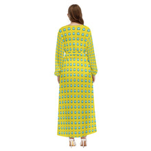 Load image into Gallery viewer, All-Over Print Women&#39;s Beach Long Coat
