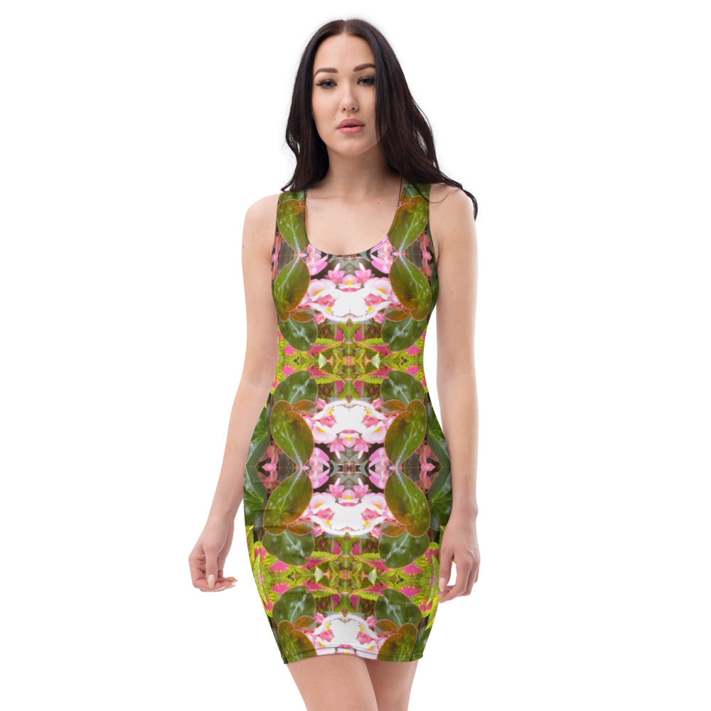 Urban Amaryllis***Venus in the Garden, Sheath Dress