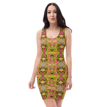 Load image into Gallery viewer, Urban Amaryllis***Venus in the Garden, Sheath Dress
