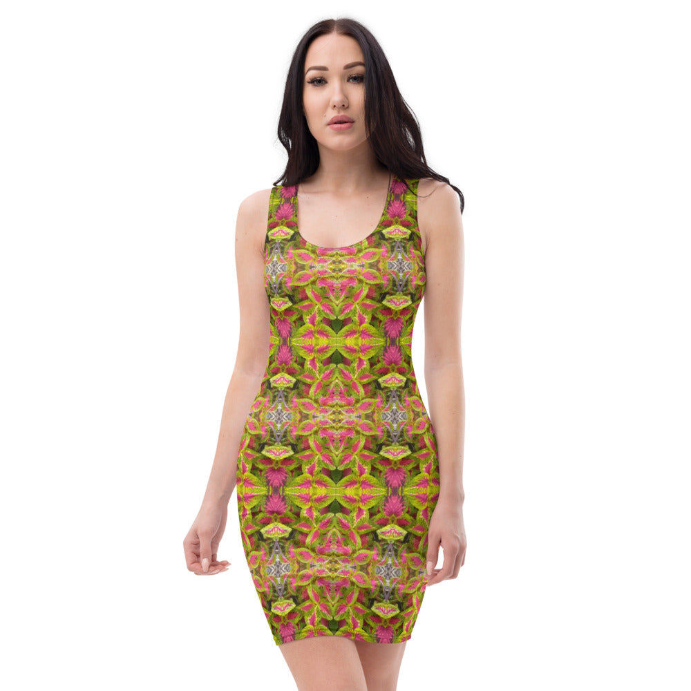 Urban Amaryllis***Venus in the Garden, Sheath Dress
