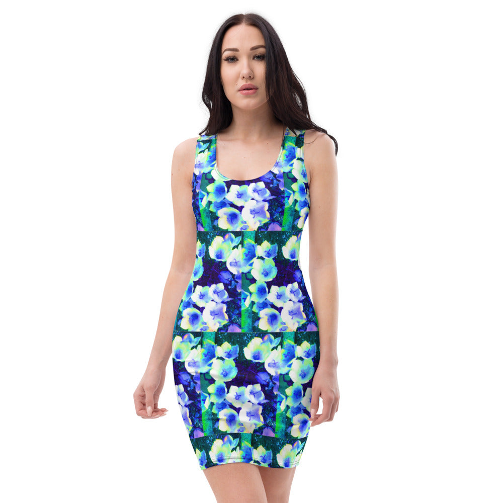 Urban Amaryllis***Venus in the Garden, Sheath Dress
