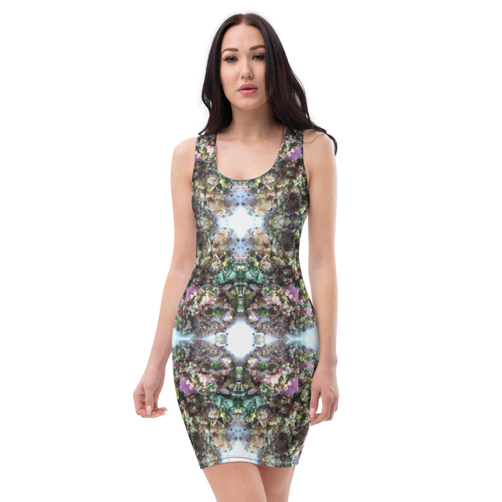 Urban Amaryllis***Venus in the Garden, Sheath Dress