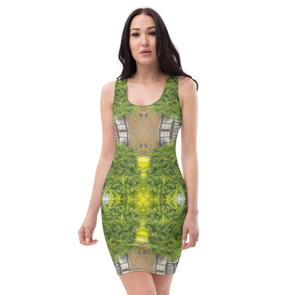 Urban Amaryllis***Venus in the Garden, Sheath Dress