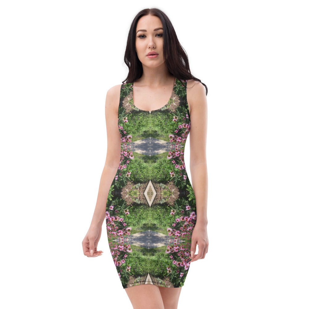 Urban Amaryllis***Venus in the Garden, Sheath Dress