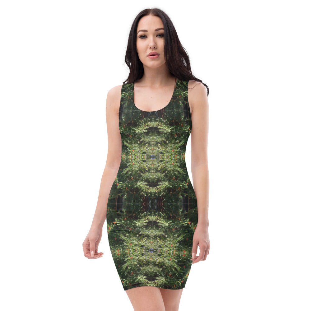 Urban Amaryllis***Venus in the Garden, Sheath Dress