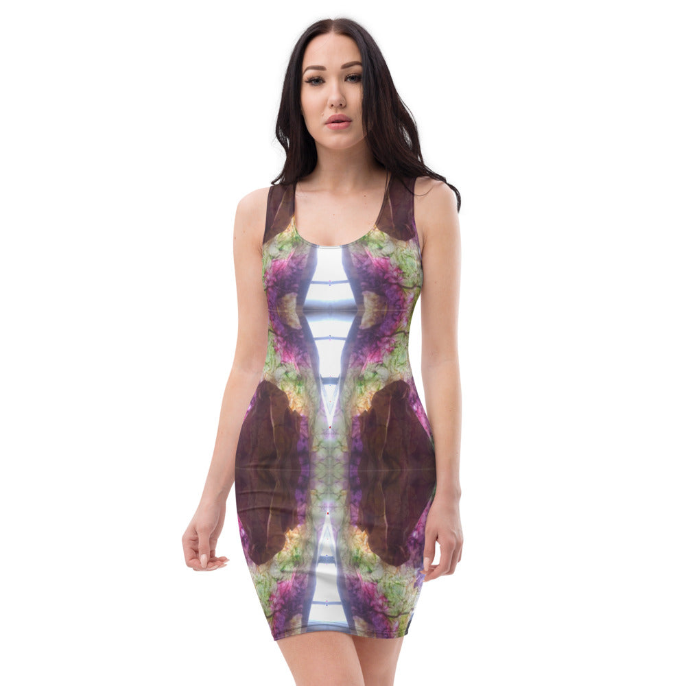 Urban Amaryllis***Venus in the Garden, Sheath Dress