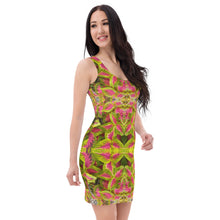 Load image into Gallery viewer, Urban Amaryllis***Venus in the Garden, Sheath Dress
