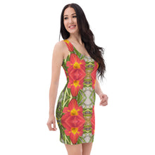 Load image into Gallery viewer, Urban Amaryllis***Venus in the Garden, Sheath Dress
