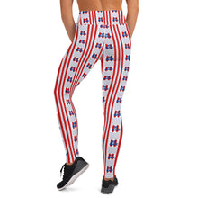 Load image into Gallery viewer, Flag*Of*Peace* Women&#39;s Yoga Leggings
