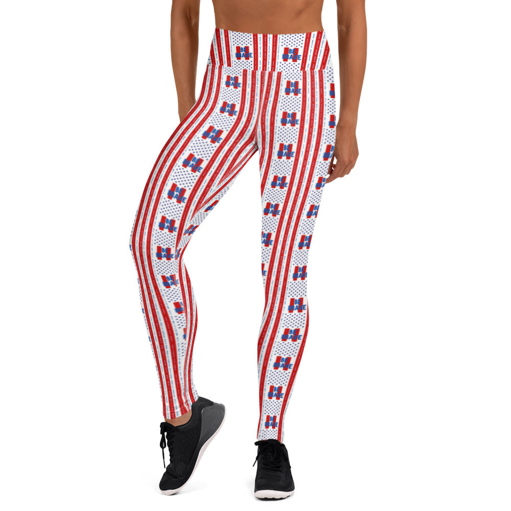 Flag*Of*Peace* Women's Yoga Leggings