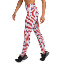 Load image into Gallery viewer, Flag*Of*Peace* Women&#39;s Yoga Leggings
