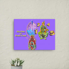 Load image into Gallery viewer, &quot;Rhythm Is Brainfood&quot;
