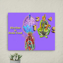 Load image into Gallery viewer, &quot;Rhythm Is Brainfood&quot;
