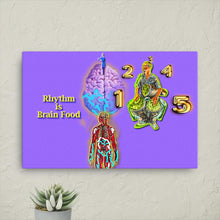 Load image into Gallery viewer, &quot;Rhythm Is Brainfood&quot;
